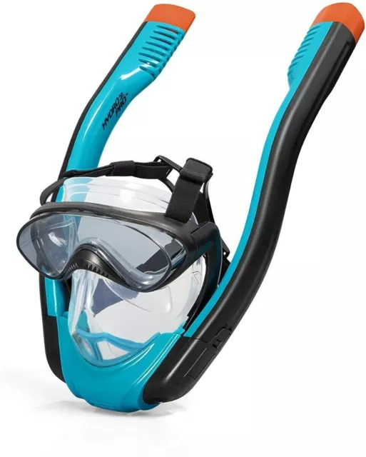 Bestway Maschera S/M Con Boccaglio Da Snorkeling Hydro-Pro Flowtech 24060 val