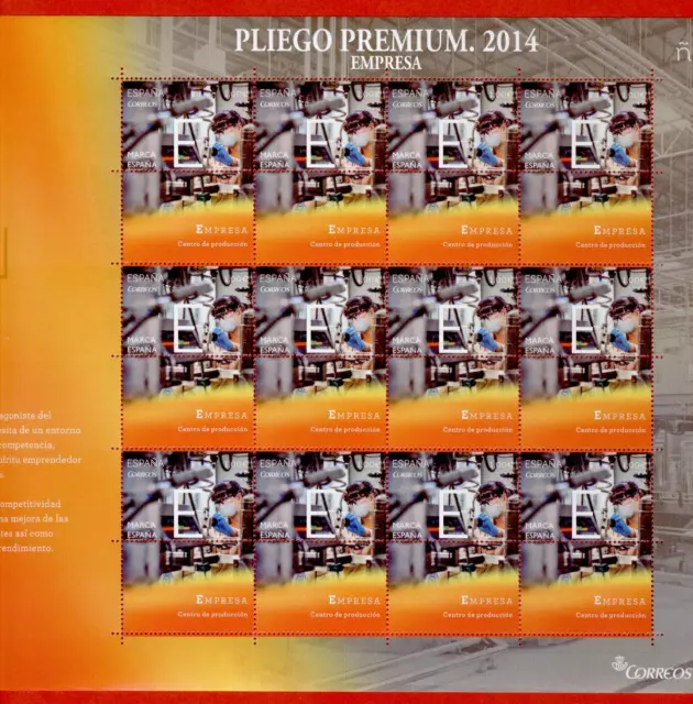 Pliego Premium Marca España " Empresa "  Del Año 2014.