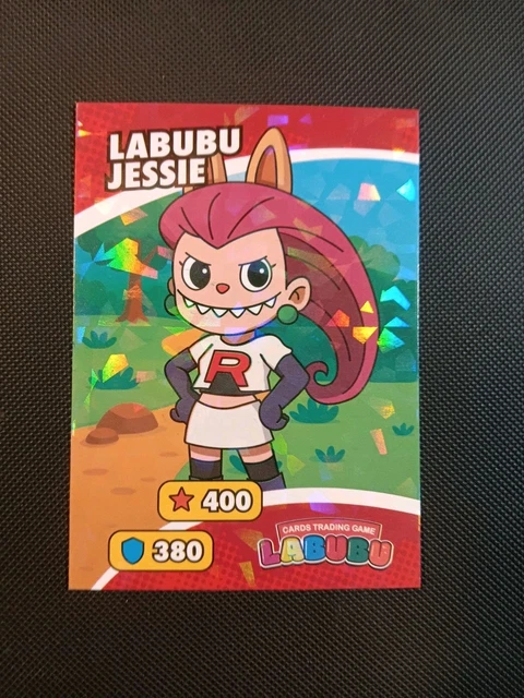 LABUBU JESSIE POKEMON Labubu Cards Trading Game Card Peru US Seller ...