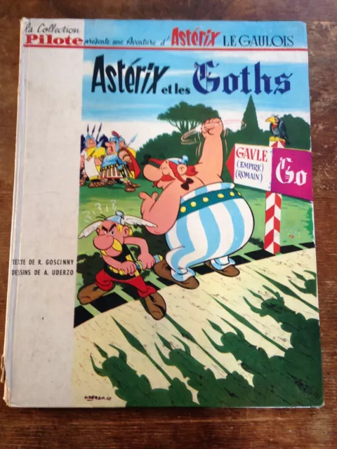 astérix et les goths (1965) astérix et obélix goscinny uderzo BD ancienne