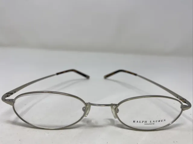 Ralph Lauren RL1364 1B3 49-19-140 Silver Full Rim Eyeglasses Frame F948