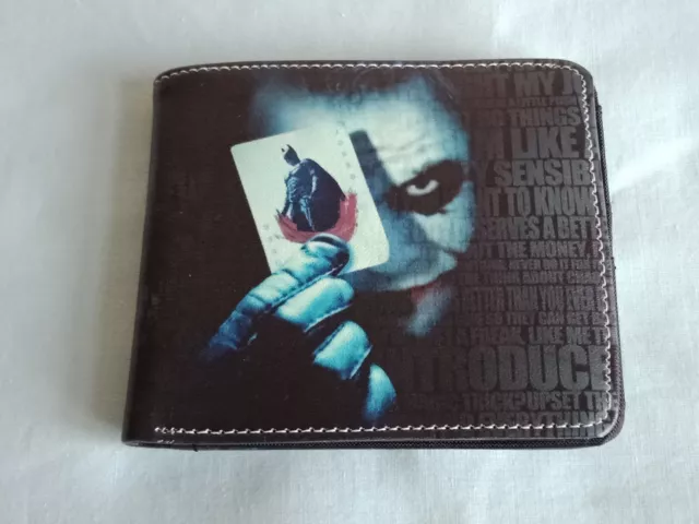 DC Comics Batman The Joker Bi-Fold Wallet