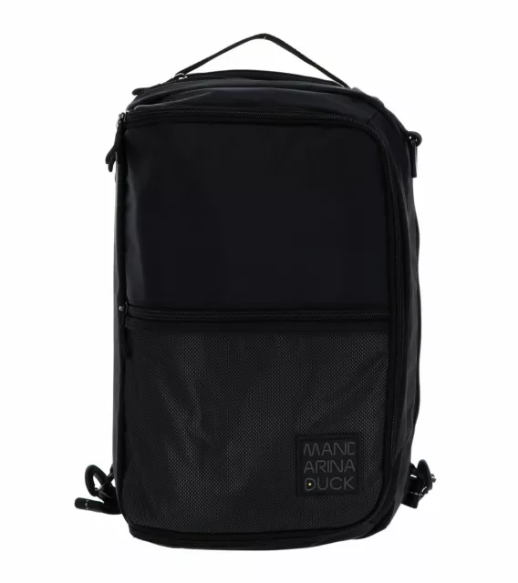 MANDARINA DUCK Spirit Tracolla Backpack Rucksack Tasche Black Schwarz