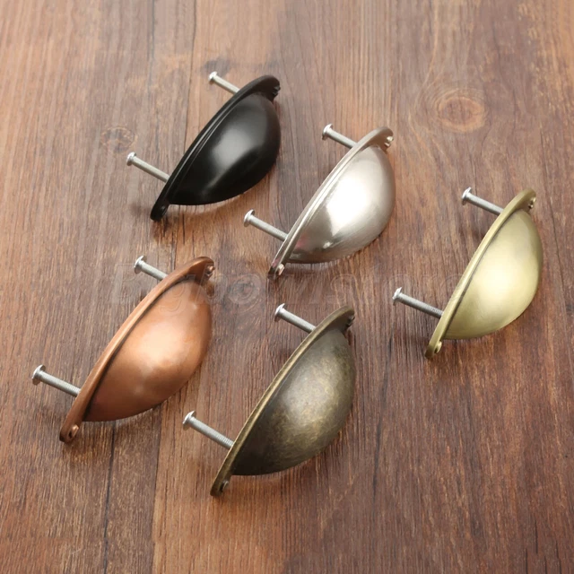 Retro Kitchen Cupboard Pull Handle Cabinet Drawer Furniture Antique Door Knobs