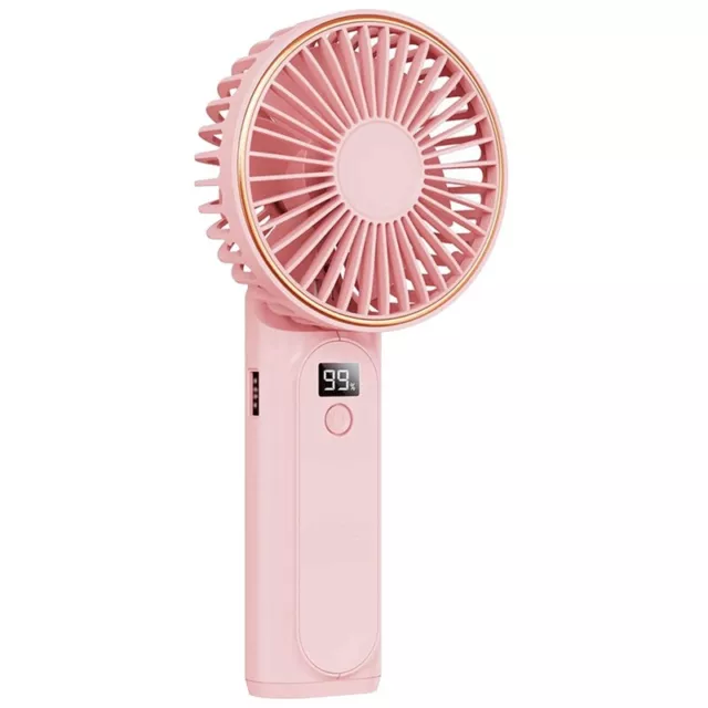 Handheld Fan, 3600MAh Portable Fan  Fan, 6 Speeds Adjustable, Small5588