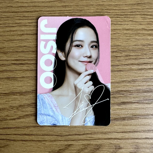 BLACKPINK X OREO Official Photocard [ Jisoo #1 ] $6.50 - PicClick AU 