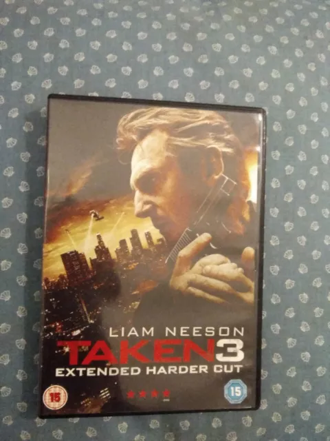 Taken 3, Dvd Extended Harder Cut, Freepost