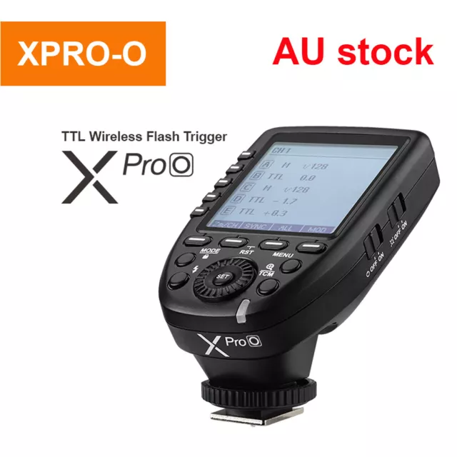 AU Godox XPro-O 2.4G Wireless Flash Transmitter Trigger For Olympus Panasonic