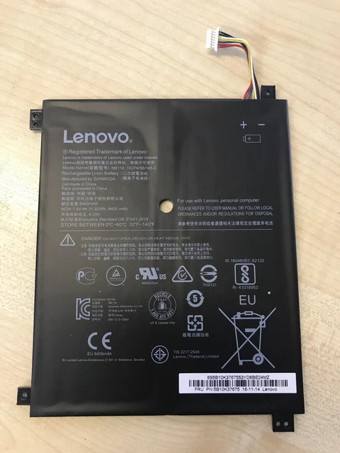 L19M2PD7 Original Lenovo Batterie 30Wh pour IdeaPad