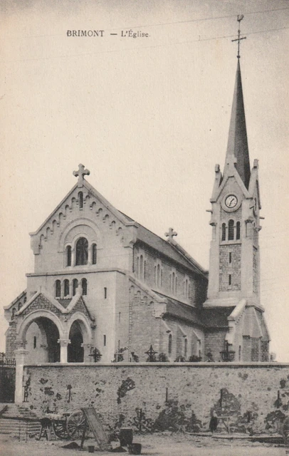 CPA 51 BRIMONT L'Eglise