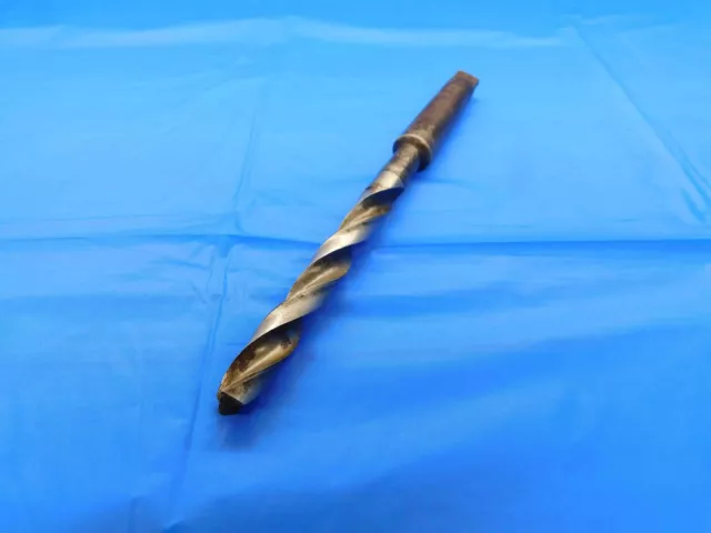 Ford 31/64 O.d. Hss Twist Drill Bit Morse Taper #2 Shank 3 3/4 Loc .4843 Mt2