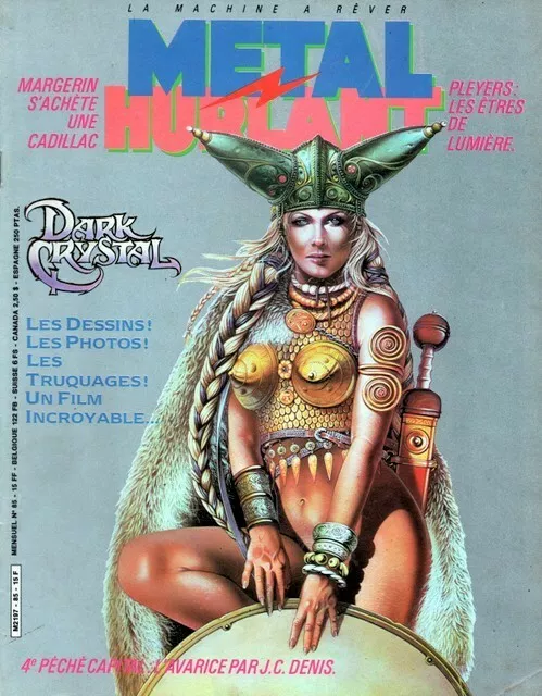 Metal Hurlant N°85. Ed Humanos. 1983.