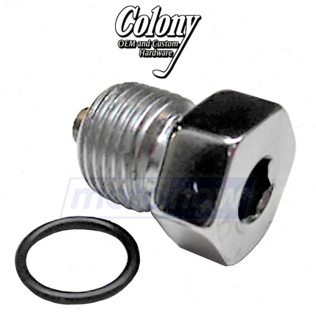 Colony Tank Drain Plugs for 2016-2017 Harley Davidson FLSS Softail Slim S - ld