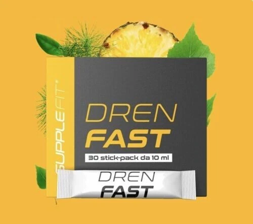 SuppleFit Dren Fast drenaggio fluido corporeo, metabolismo e cellulite