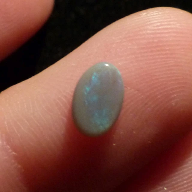 Opale Noire Naturelle Lightning Ridge Australie - 0.65 Carats | Bijou Rare Non Traité