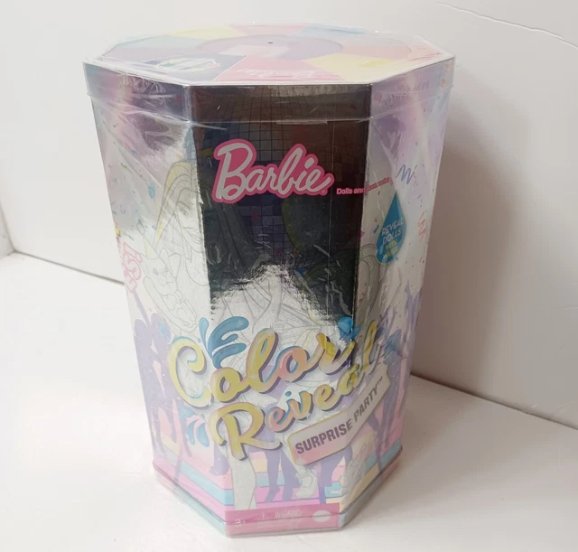 BARBIE COLOR REVEAL Surprise Party Set with 50+ Surprises. NEW £48.65
