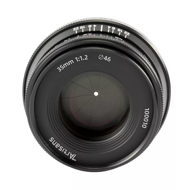 7artisans 35mm F1.2 II Large Aperture XF Mount Lens for Fujifilm Fuji X FX X-T3 3