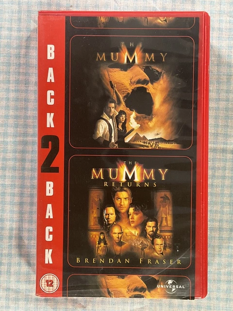 THE MUMMY / The Mummy Returns - Brendan Fraser - PAL VHS Video Tape ...