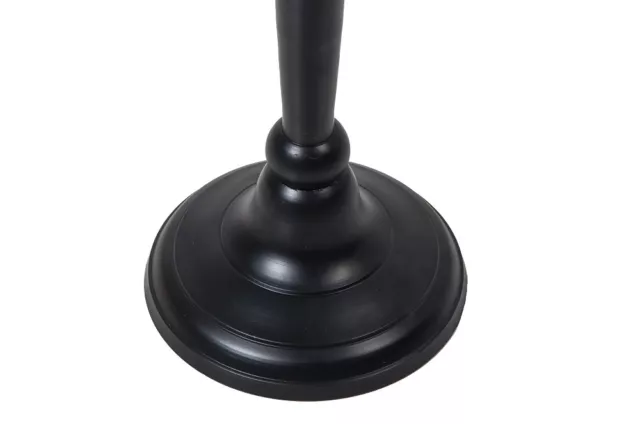 Victoriana Freestanding Candelabra Candle Stand In Midnight Black Finish 3