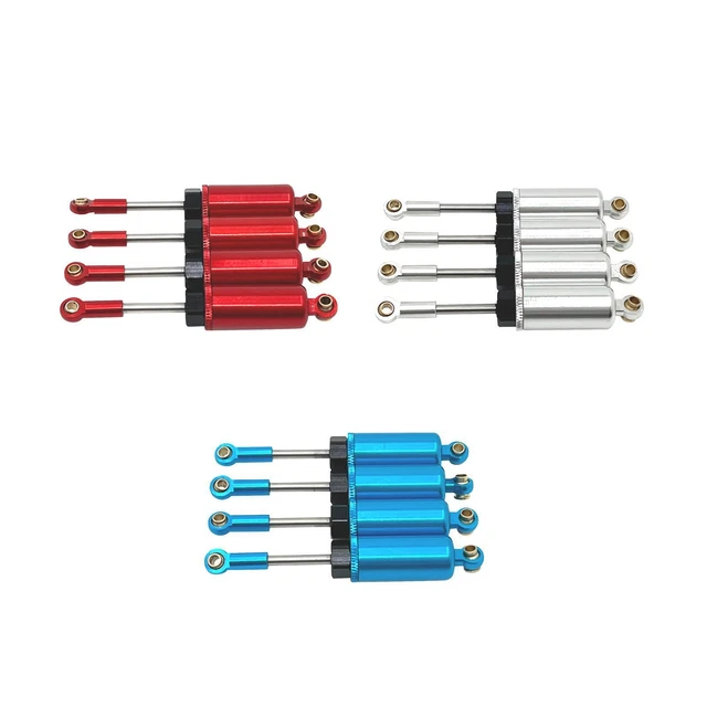 RC Auto Stoßdämpfer 4er Set - Hydraulisch 7,8cm Für 14322 14331 14431 Modelle