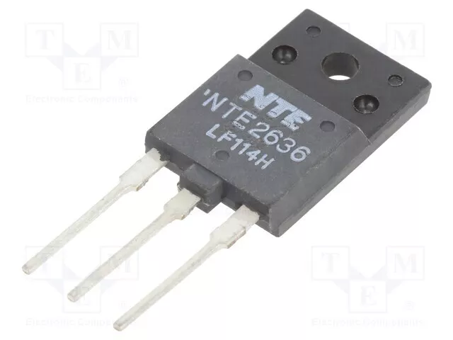 Transistor: Npn Bipolaire 1,5kV 50W 8A TO3PFM NTE2636 Npn Tht-Transistors