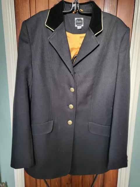 Ladies Dublin Ashby Show/competition Jacket. BLACK. Size C32, 8-10.