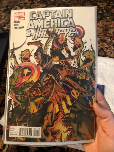Captain America & Hawkeye #630 (Jul 2012 Marvel) Cullen Bunn, Alessandro Vitti Q