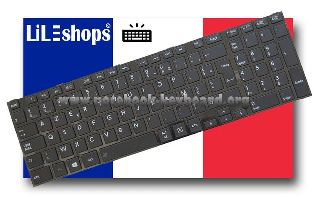 Clavier AZERTY Français Toshiba Satellite P100-253, D'occasion (MP-03233F0-920)