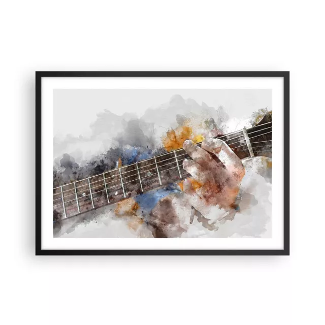 Poster 70x50cm chitarra musica Stampe Immagini Quadri Moderni Murale