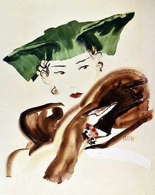 Decor poster.Interior design Art Nouveau.Deco fashion woman.6290