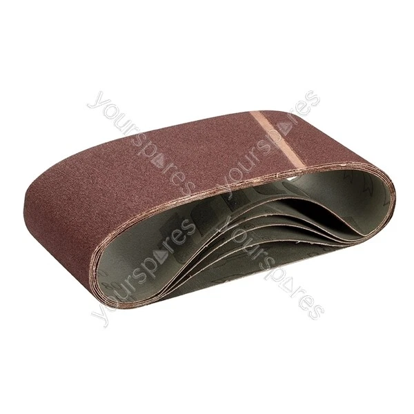 Triton Sanding Belt 100 x 610mm 5pk - 80 Grit