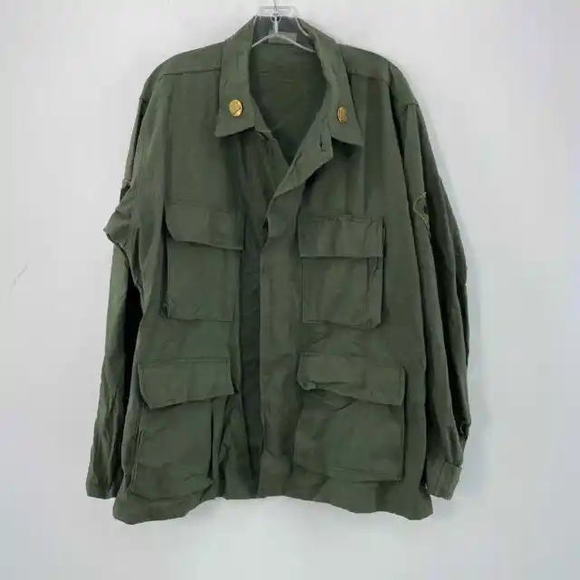Rothco Sage Green Rip Stop Cotton M-65 Field Army Military Jacket Mens M