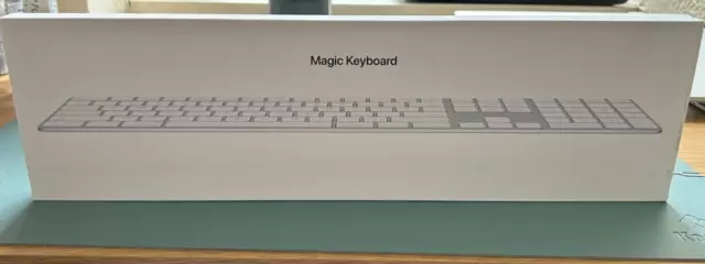 Apple Magic Keyboard with Numeric Keypad MQ052D/A BRITISH UK LAYOUT