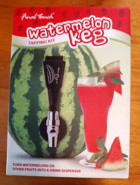 New: Watermelon Keg Tap Kit - Pumpkin Pineapple Coconut Fruit Drink Party Tap