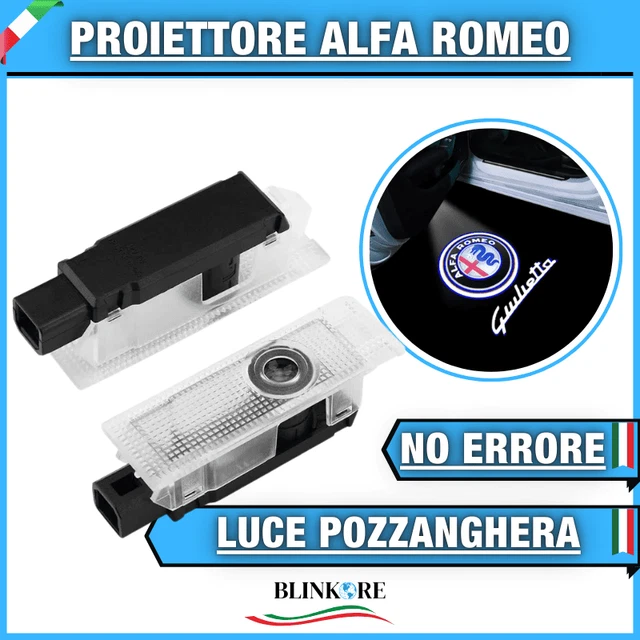 2 Luci Cortesia LED Per Portiera Per ALFA ROMEO MITO GIULIA - Foto 8