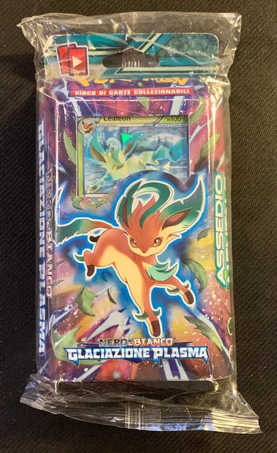 POKEMON DECK NERO e Bianco Glaciazione Plasma Mazzo Leafeon Assedio ...