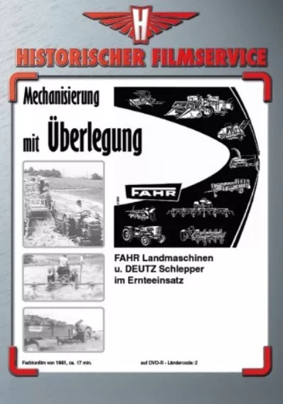 Fahr & Deutz Schlepper: Mechanisierung mit Überlegung  (NEU & OVP)