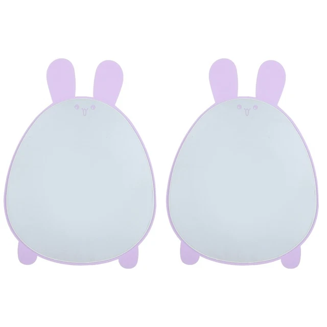 2x Schlafzimmer Tisch-Cartoon-Spiegel Damen-Kosmetikspiegel Wandspiegel