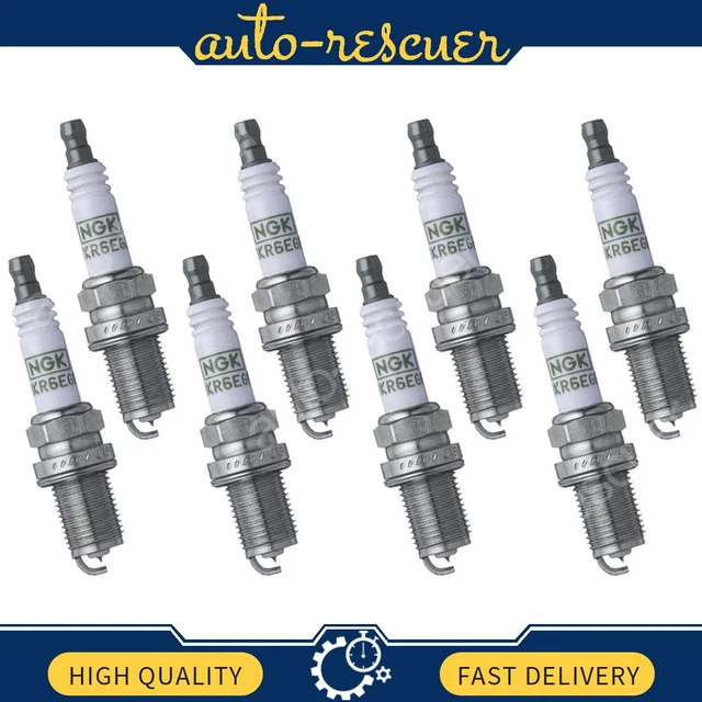 Spark Plug 8x for 2002-2005 Ford Thunderbird - NGK
