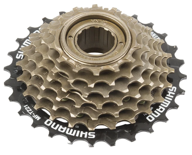 FAHRRAD ZAHNKRANZ 7FACH Shimano Schraubkranz MFTZ5007 Kassette mit Freilauf EUR 14,99