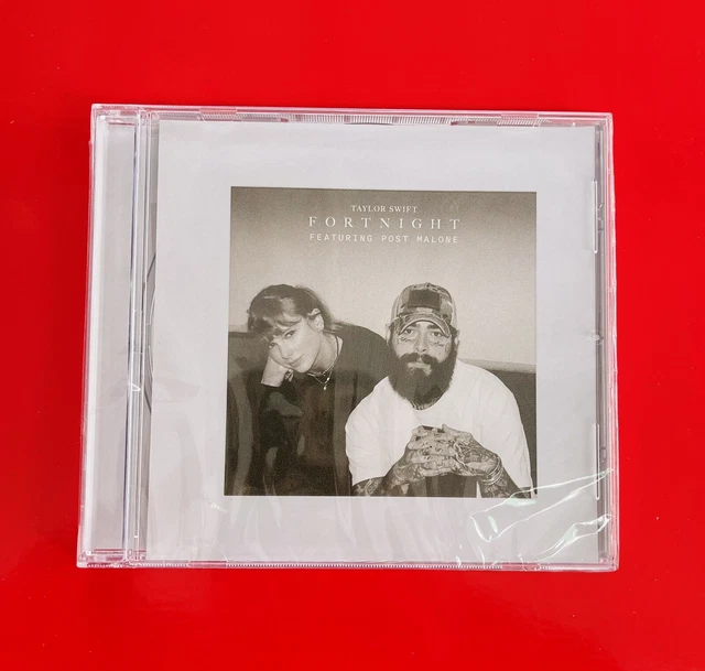 TAYLOR SWIFT FORTNIGHT (feat Post Malone) CD Single TTPD SEALED $5.50