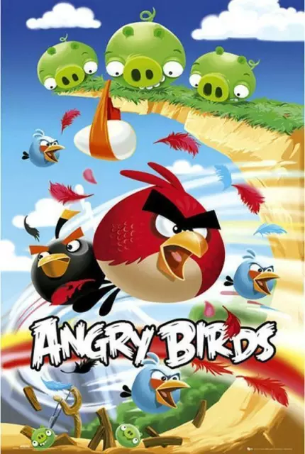 Angry Birds : Attack - Maxi Poster 61cm x 91.5cm nuevo y sellado