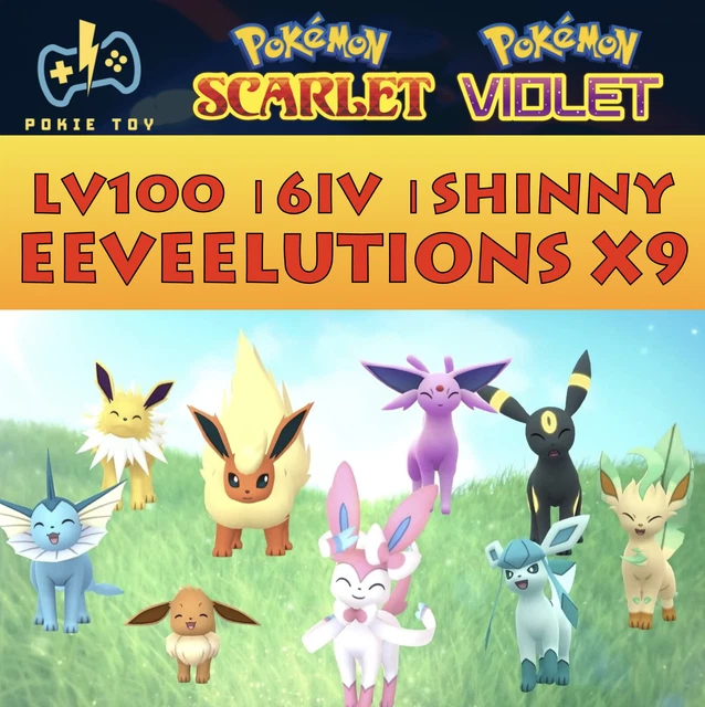 Pokemon Scarlet Violet - SHINY CHARM - Pick Any Shiny Pokemon with Ability Patch