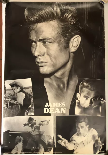 James Dean poster original verkerke 1990 93x62 cm affiche non pliée (2)