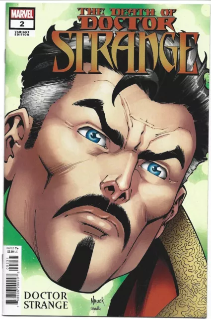 The Death of Doctor Strange #2 - Nauck Headshot Variante, 2021, Marvel Comic