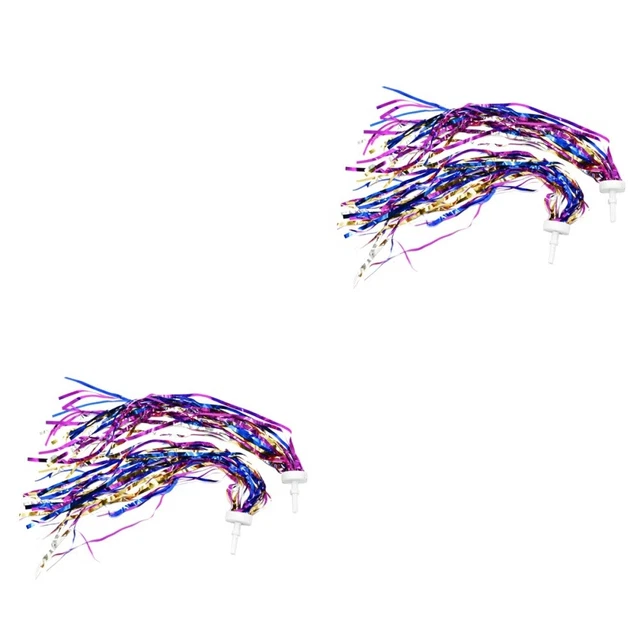 4 Pairs Grip Streamers Ribbon Toddler Girl Bike Handlebar Tassels