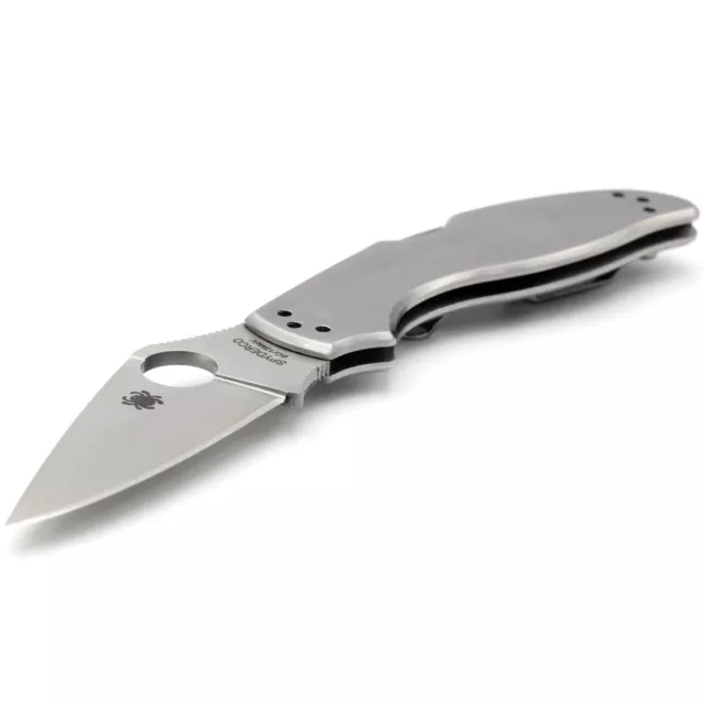 Spyderco UpTern 8Cr13MoV/Stainless Handles - Folding Utility Knife - EDC