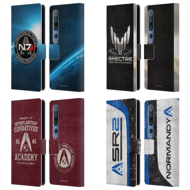 Ea Bioware Mass Effect 3 Badges And Logos Leather Book Case For Xiaomi Phones