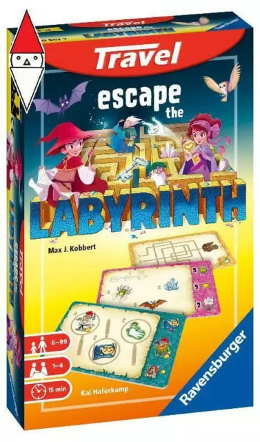 Gioco Da Tavolo Ravensburger Escape The Labyrinth