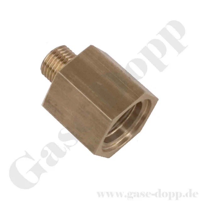 Adapter G1/4" x M18 x1,5 für CO2 Flaschenventil z:B Grohe Blue Britta Sodastream Adapter G1/4" x M18 x1,5 für CO2 Flaschenventil z:B Grohe Blue Britta Sodastream